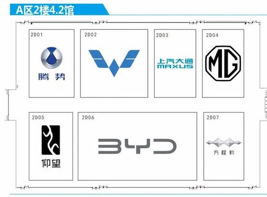 1132 new cars are waiting for you. Here comes the booth map of Guangzhou Auto Show 2023 _fororder_image010.