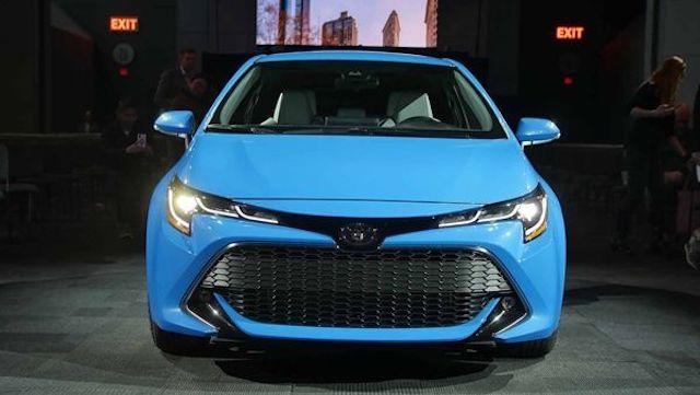 Corolla hatchback version (image source online)